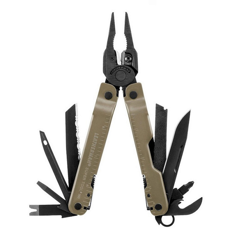Мультитул Leatherman Super Tool 300 M Tan (арт. 832762) с нейлоновым чехлом