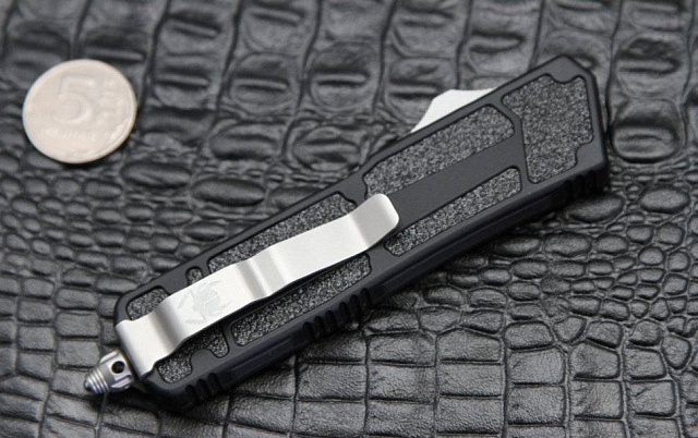 Нож Microtech Scarab QD Bead Blasted 178-4 с автоматическим открытием/закрытием клинка