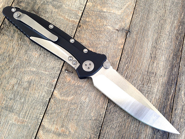 Складной нож Microtech Socom Delta Satin Aluminium  A159-4