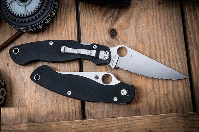 Нож Spyderco Military 2 Serrated C36GS2 (Сталь S30V)