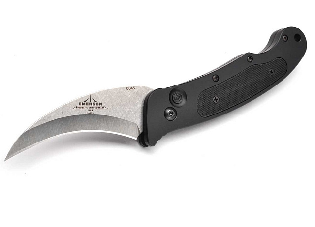 Нож автоматический Emerson "Elvia" – A Black G-10 от Emerson Лимитированная версия (номер 081)