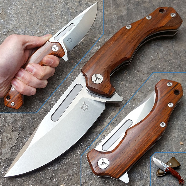 Складной нож Fox 520 CB DESERT FOX