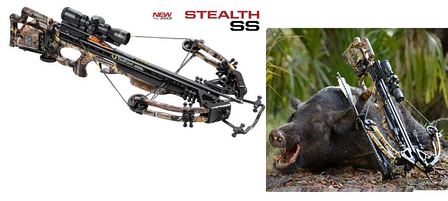 Арбалет TenPoint STEALTH SS с ручным натяжителем «ACUdraw50» (USA).