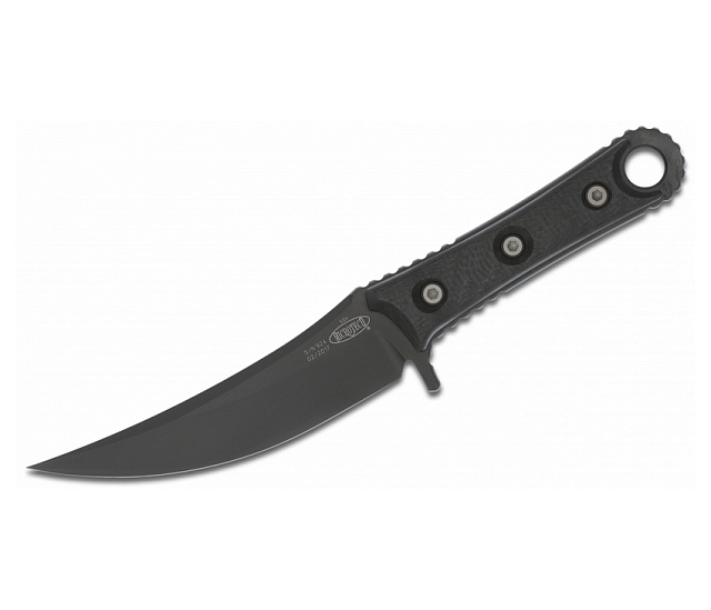 Нож Microtech Borka SBK 200-1DLC с фиксированным клинком.