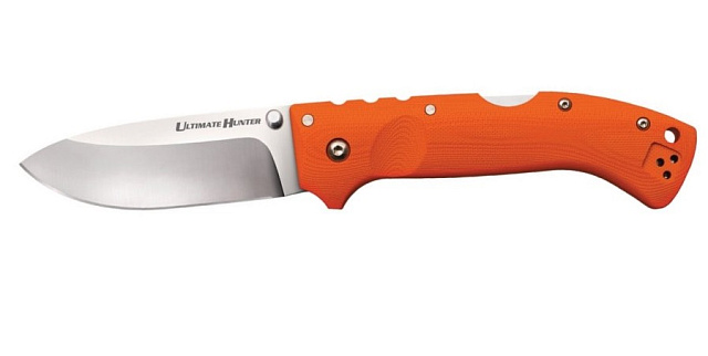 Складной нож Cold Steel CS30ULHRY Ultimate Hunter Blaze Orange. Сталь CTS-XHP