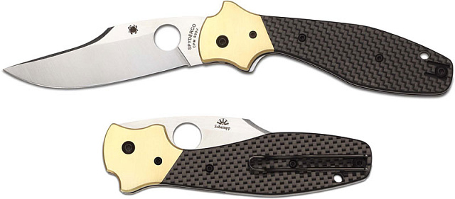 Складной нож Spyderco Schempp Bowie C190CFP