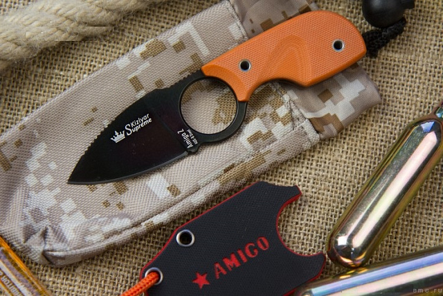 Нож Kizlyar Supreme "Amigo Z" AUS-8  bt oh