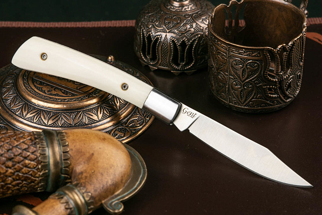Складной нож Kizlyar Supreme Gent 440C Satin