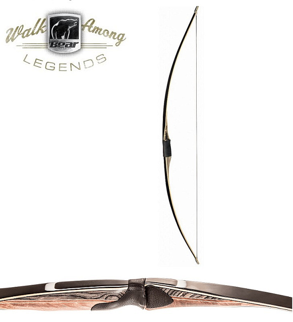 Традиционный лук Bear Archery " Montana Long Bow". USA