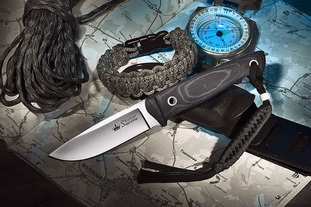 Нож Kizlyar Supreme Santi D2 S