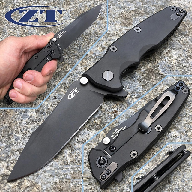 Акция! Складной нож Zero Tolerance модель 0392BLK Рик Хиндерер Limited Edition