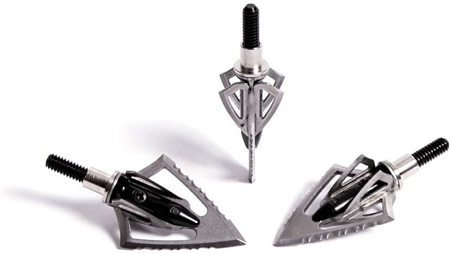 Наконечники для стрел XT Dual Blade Serrated 125grn 3шт
