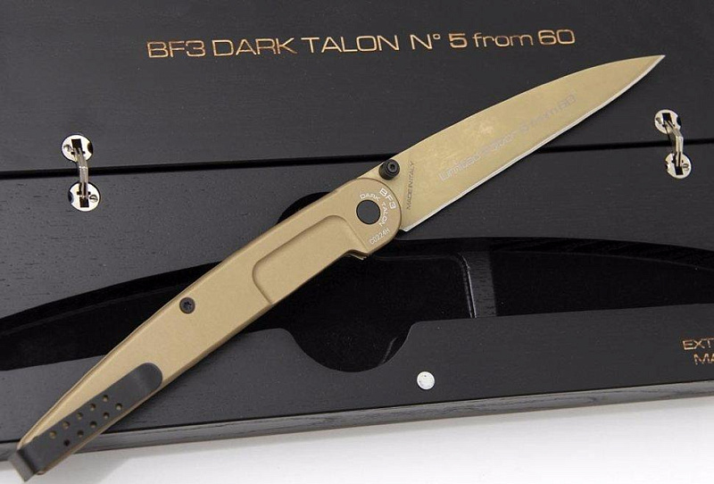 Складной нож EXTREMA RATIO "Dark Talon" BF-3 EX/135BF3GOLD