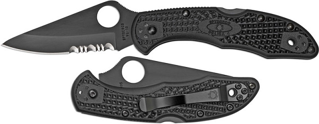 Складной нож Spyderco Delica C11PSBBK