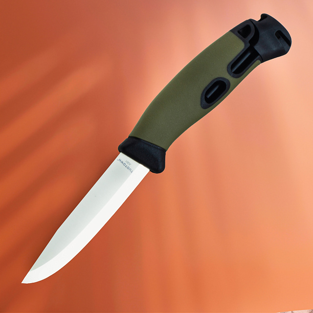 Нож JUNGLER 1 + огниво (сталь AUS-8)