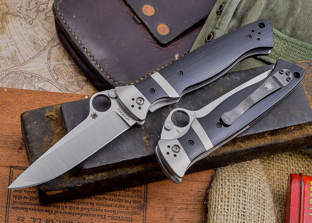 Складной нож Spyderco Vallotton Sub-Hilt Folder C149GP