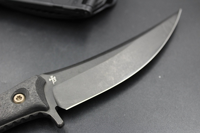 Нож Microtech Borka SBK 200-1DLC с фиксированным клинком.