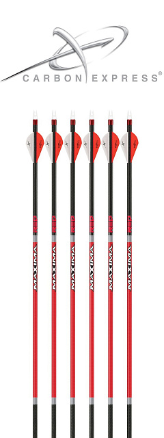 Стрела карбоновая лучная Carbon Express Maxima Red 350