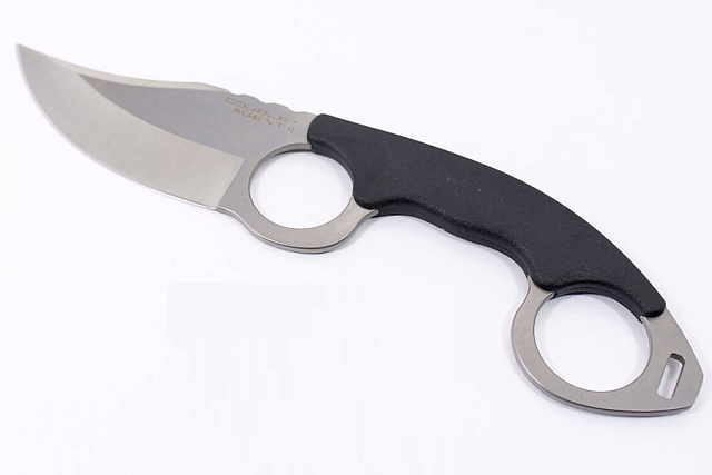 Нож с фиксированным клинком фирмы Cold Steel "Double Agent II" CS/39FN