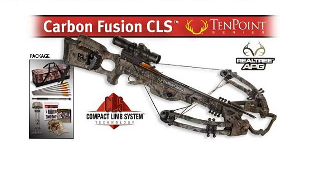 Арбалет TenPoint Carbon Fusion - с ручным натяжителем «ACUdraw50» (USA).